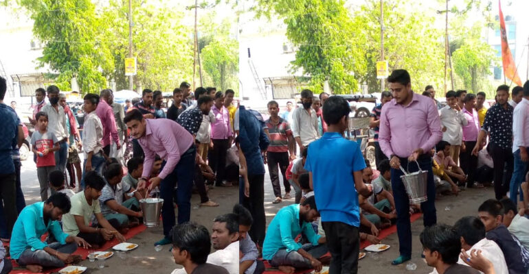 Distribution Food People - Poshan Maah 2025