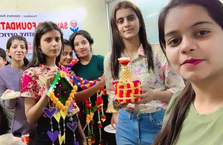 Dewali Craft Made by Saviour Foundation